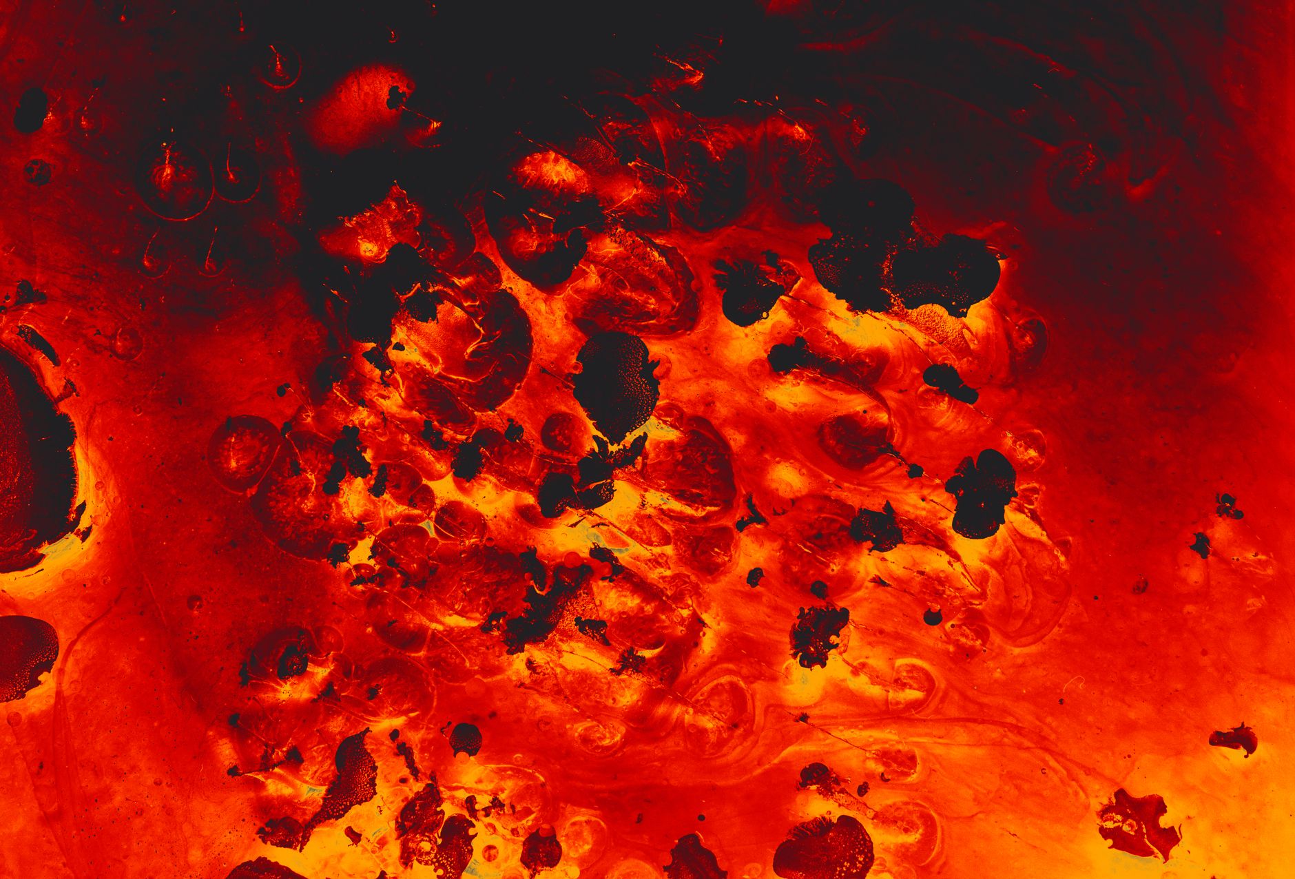 close-up solar photosphere surface with swirling plasma patterns, intense golden orange light